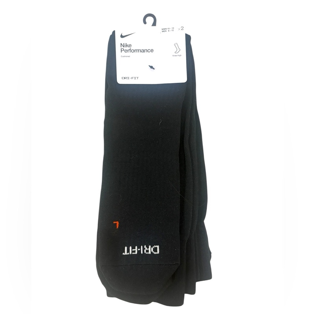 Nike Performance Knee High 2 pack socks NWT unisex